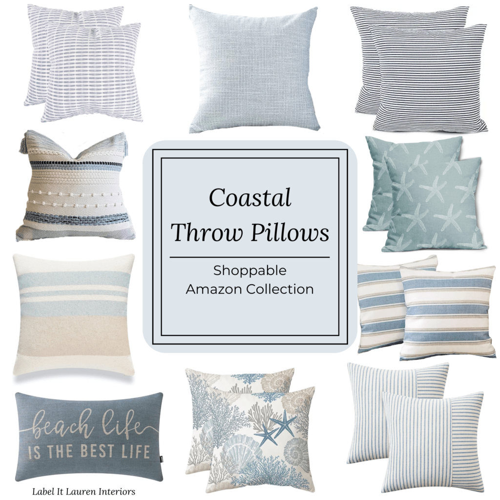 Coastal Throw Pillows