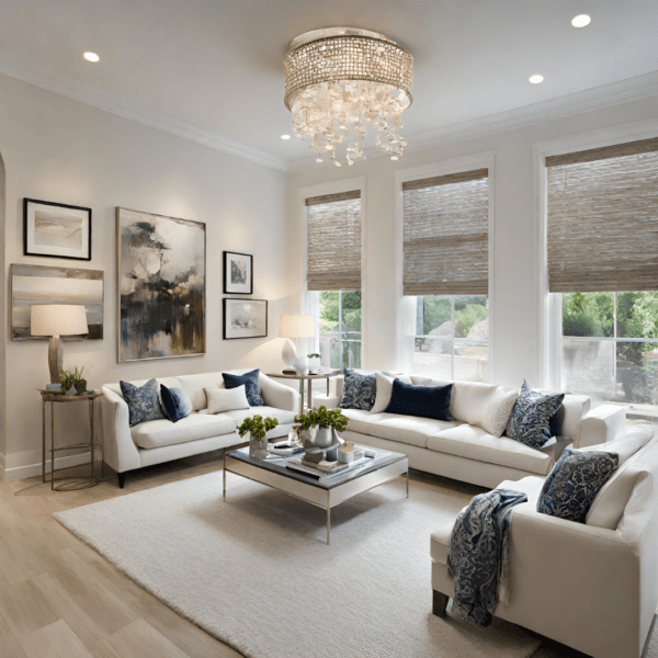 Neutral Living Room - Virtual Interior Design
